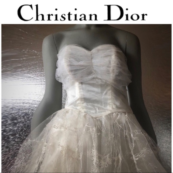 Vintage Dior Wedding Dress